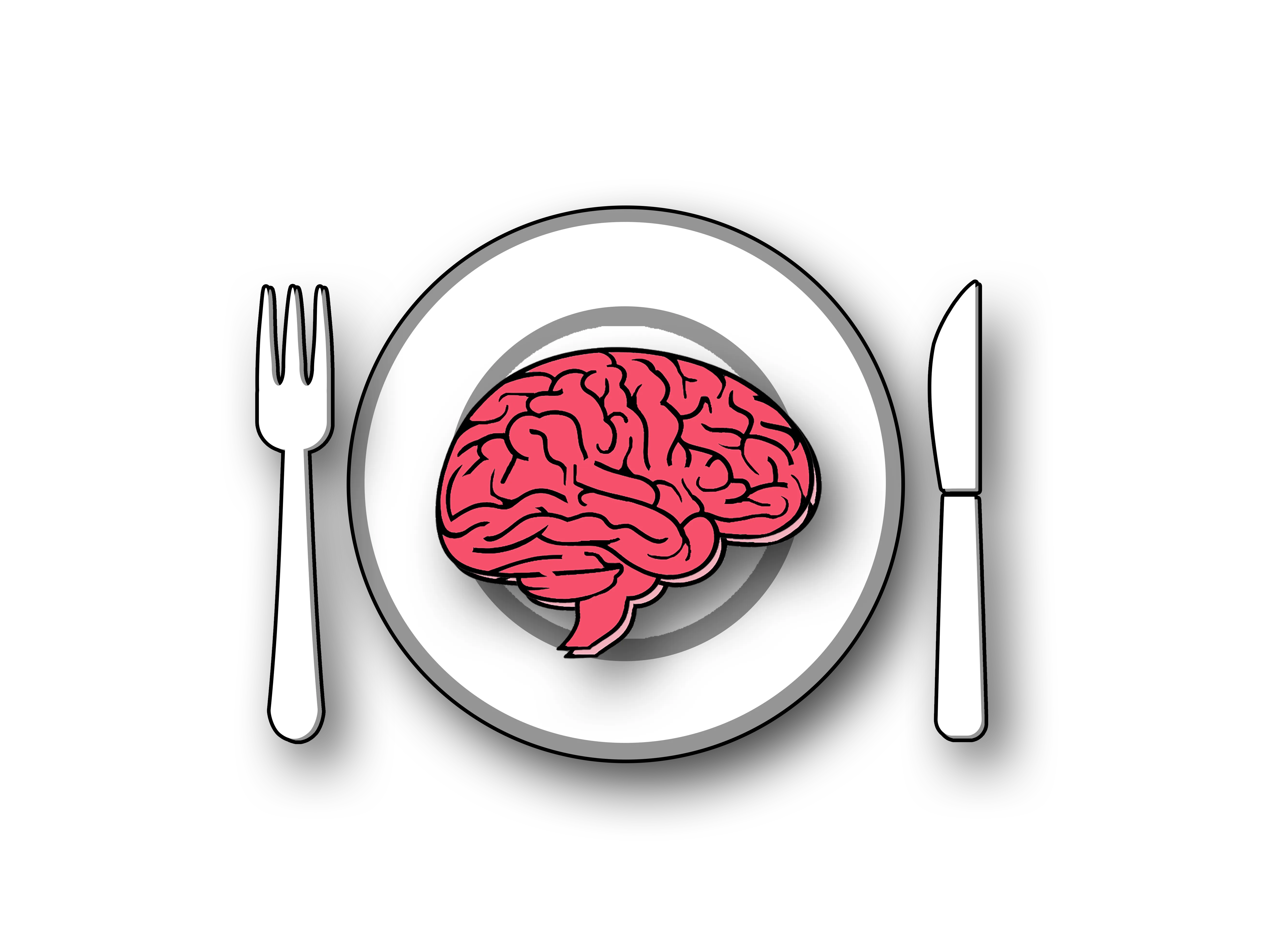 A floating brain logo